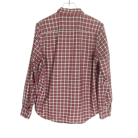 Ralph Lauren‎ Denim & Supply Men's Plaid Dress Shirt Red - Picture 8 of 10